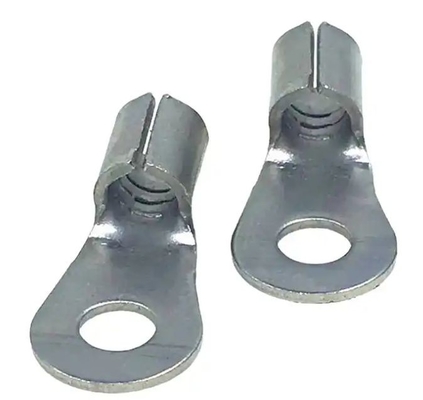 Round Cold Pressed O-Shaped Lug Terminal Copper Cable Crimp Connectors OT Series